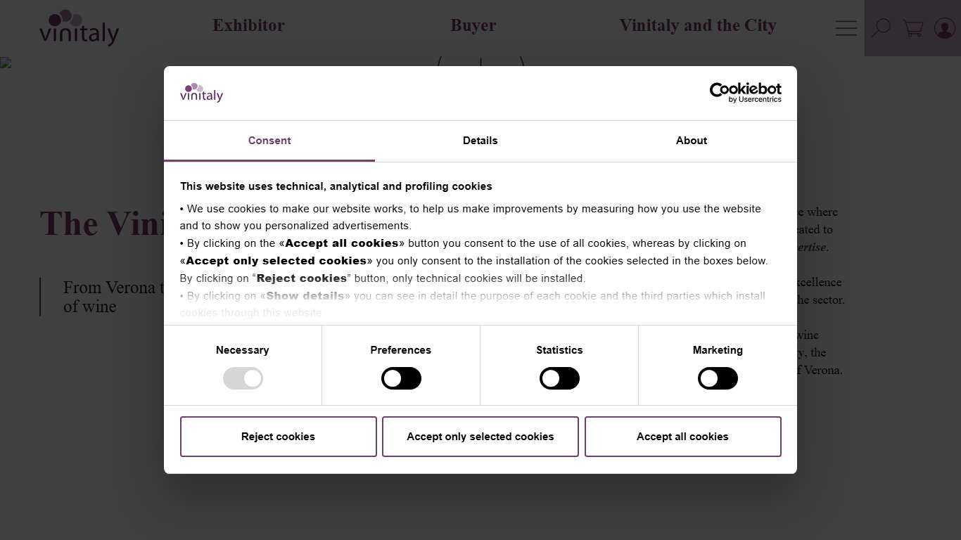 Vinitaly 2026 | 12th-15th April